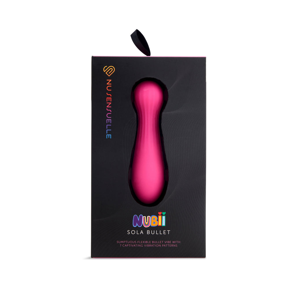Nu Sensuelle Sola Nubii Flexible Bullet Pink-3